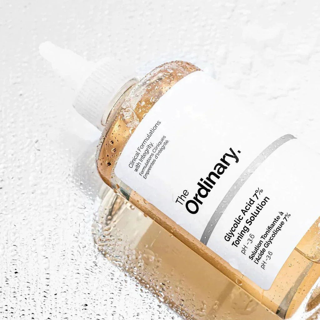 Pack Of 2 The Ordinary Glycolic Acid 240ml + Nirvana Botanics- Vitamin C Serum 15ml