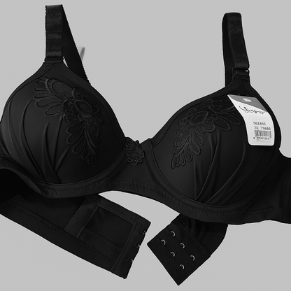 Soft High Quality Padded Bra with Unique Embroidery Work
