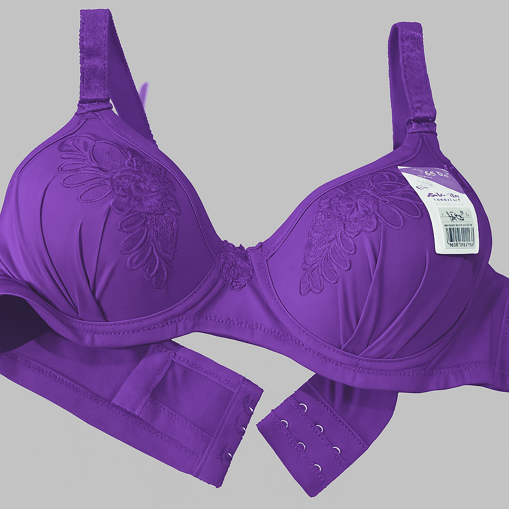 Soft High Quality Padded Bra with Unique Embroidery Work